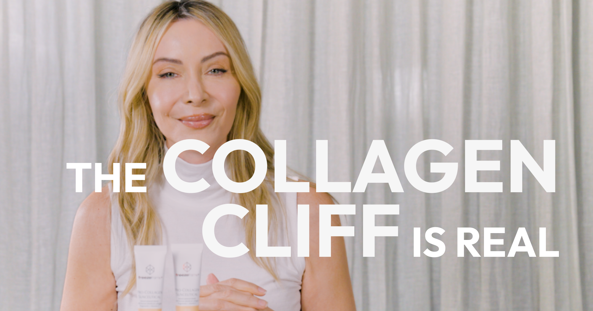 The COLLAGEN CLIFF is real- Learn more with Sonia Amoroso on how to use freezeframe PRO-COLLAGEN SUNCEUTICAL