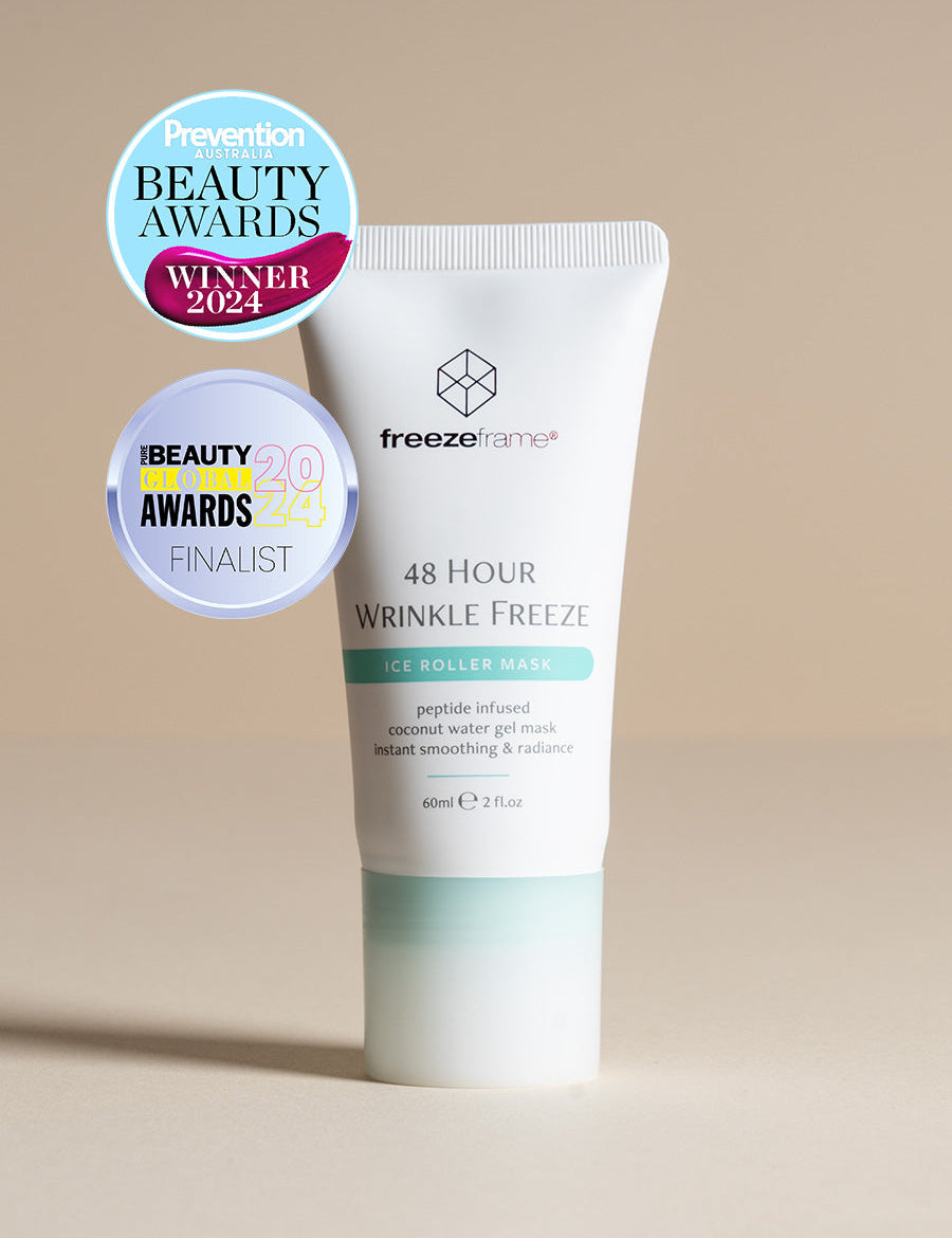 48 HOUR WRINKLE FREEZE ICE ROLLER MASK Self Care Corporation Pty Ltd