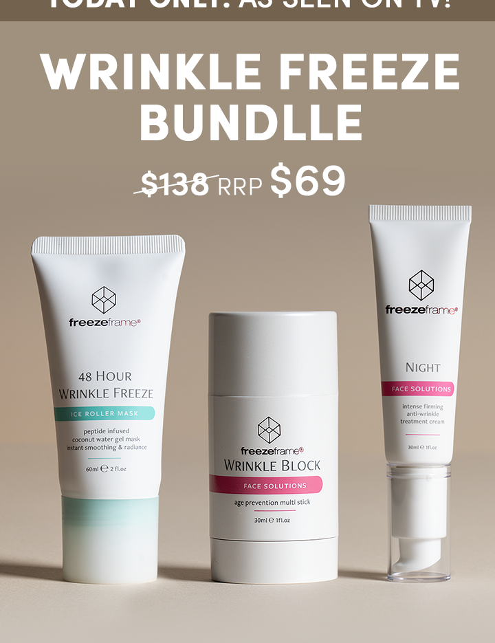WRINKLE FREEZE BUNDLE - Exclusive TVC Offer freezeframeau