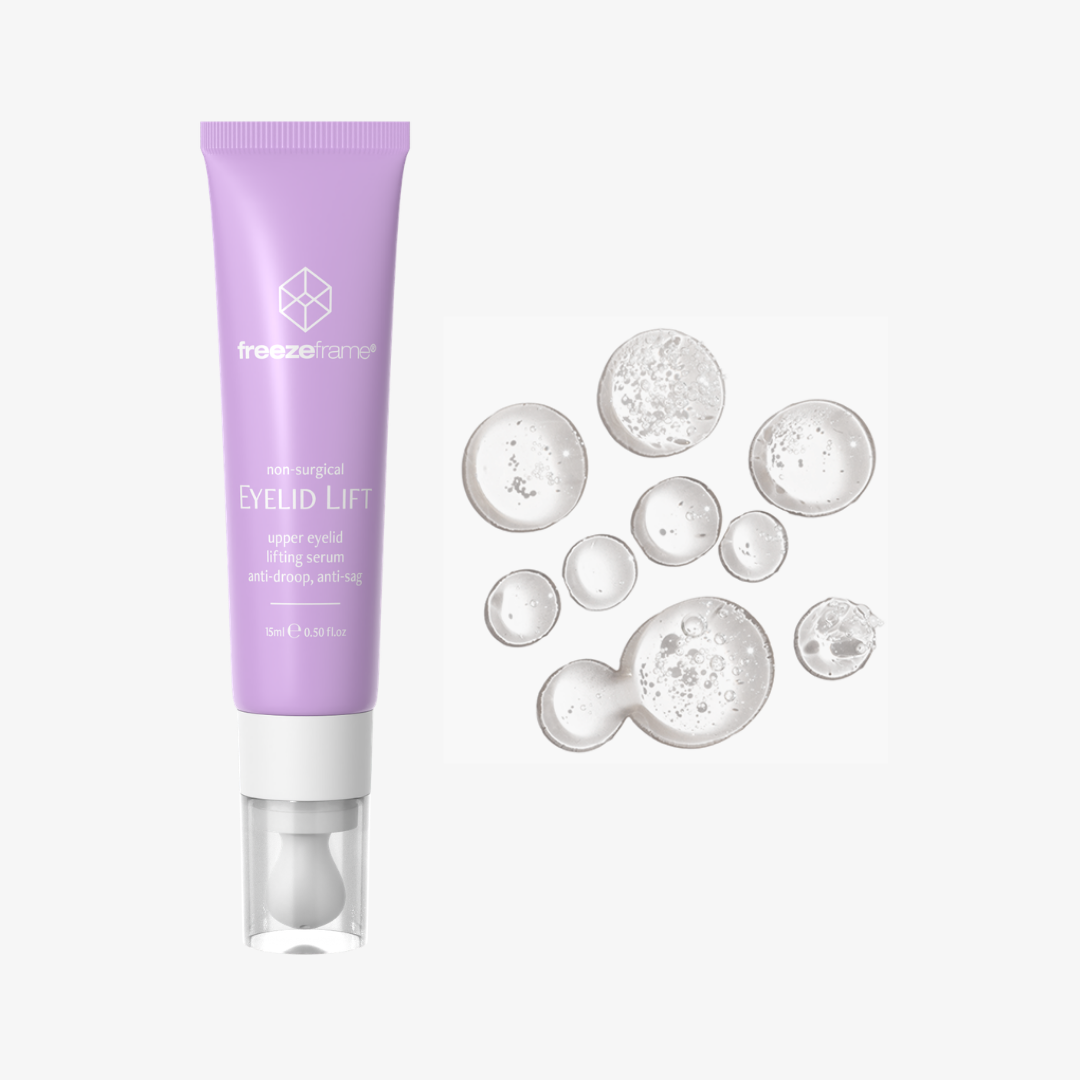 freezeframe EYELID LIFT serum, non-surgical upper eyelid lift treatment for hooded and drooping eyelids