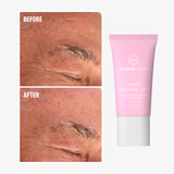 Instant EXOSOME LIFT before and after showing visibly smoother, brighter, more radiant-looking skin