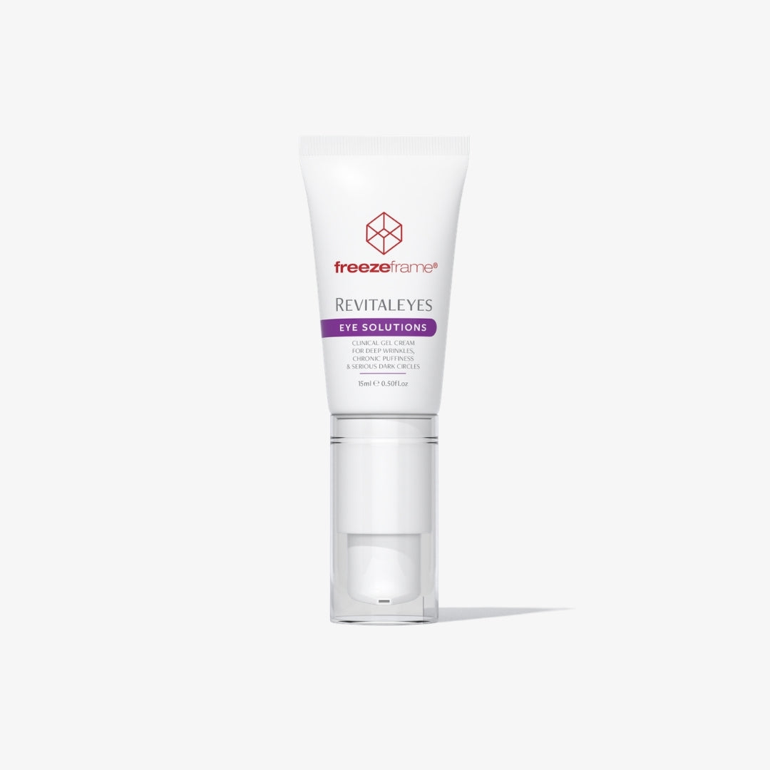 freezeframe REVITALEYES eye treatment for deep wrinkles, chronic puffiness and dark circles