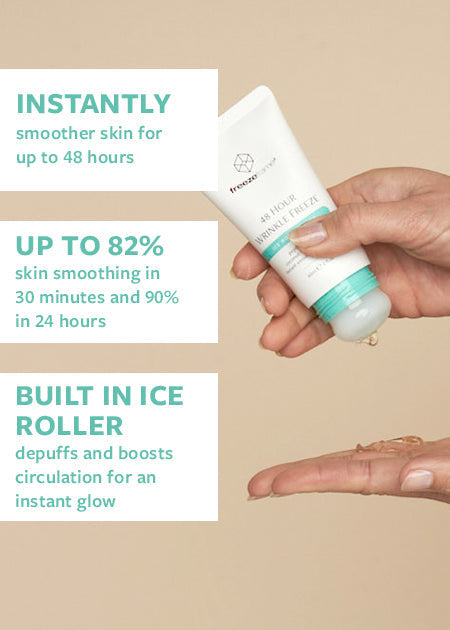 48 HOUR WRINKLE FREEZE ICE ROLLER MASK Self Care Corporation Pty Ltd