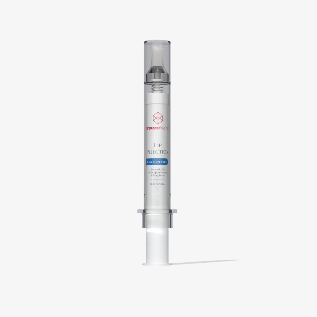 freezeframe LIP INJECTION injection-free lip plumper designed to visibly enhance lip volume and fullness