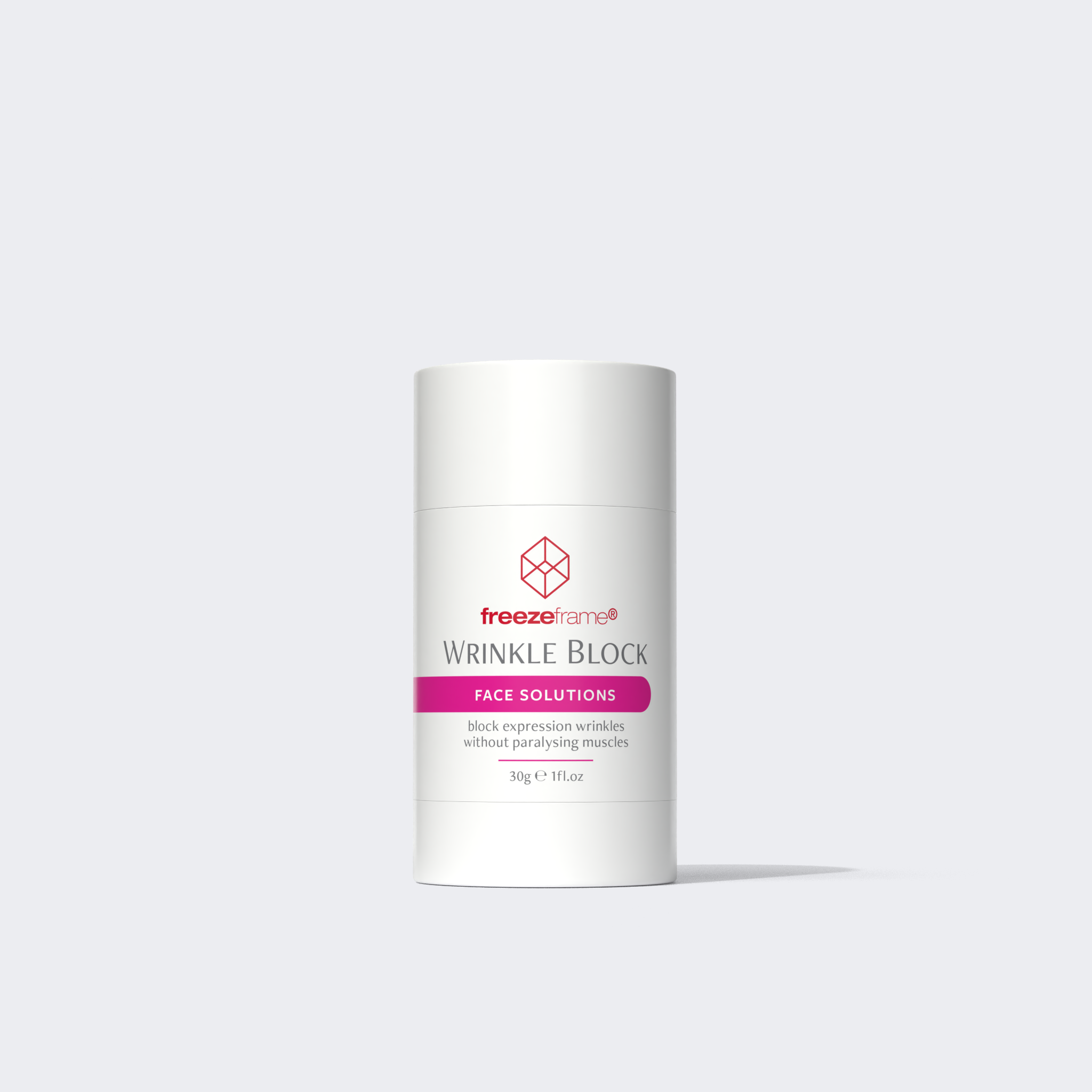 freezeframe WRINKLE BLOCK block expression wrinkles without paralysing muscles