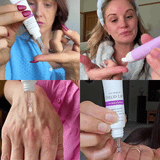 freezeframe non-surgical EYELID LIFT UGC compilation video: women applying the non-surgical eyelid lift showing clear gel texture 